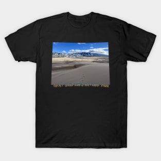 Colorado State Outline (Great Sand Dunes National Park) T-Shirt